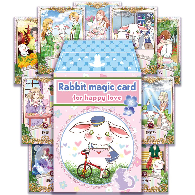 日本發貨🇯🇵 新品 可愛兔幸福愛情 神諭卡 🐇💕 rabbit oracle cards