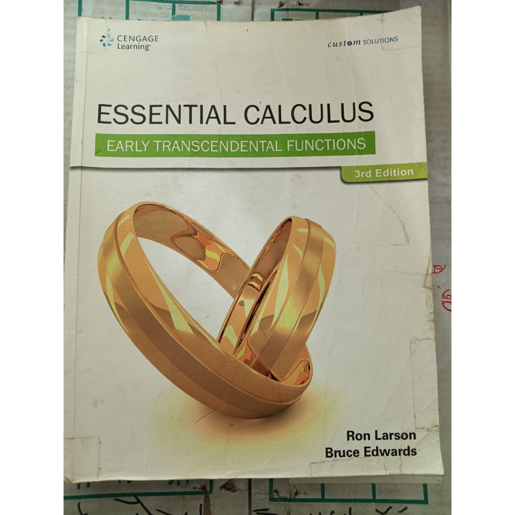 【二手】Essential Calculus 3rd 微積分(大學 高中 資訊 財金 財務 管理 資工資科 國考 公職)