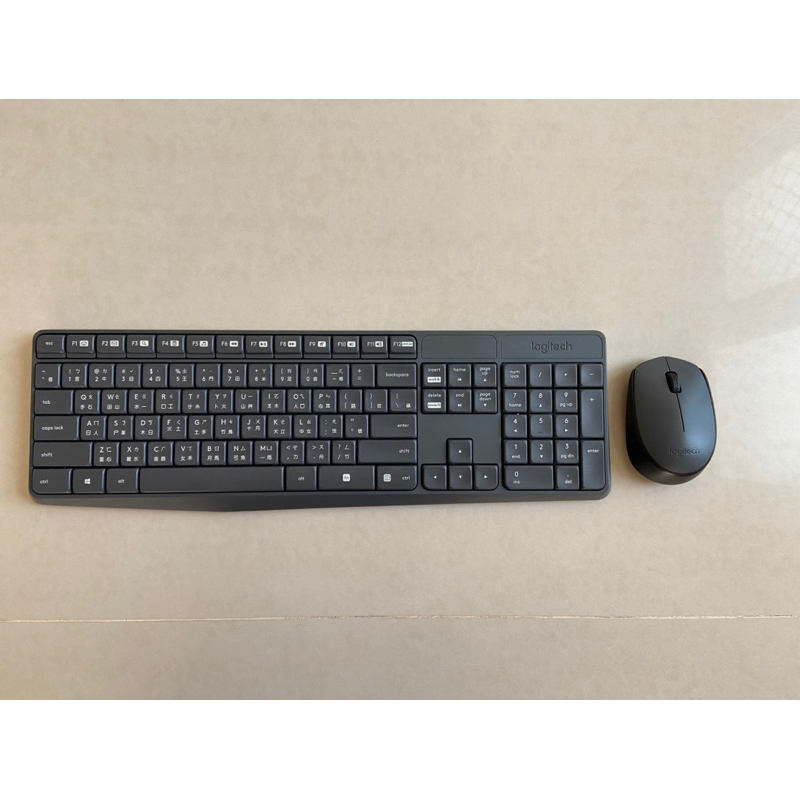 羅技 Logitech MK235 無線鍵盤滑鼠組合（二手）八成新