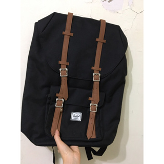 costco 代購 Herschel 休閒後背包 Little America 系列 - 黑