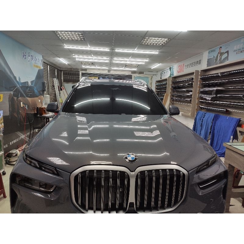 BMW X7 全車+全景天窗貼格菱威頂級G系列隔熱紙 G23+G15 高隔熱高隱密高清晰 保固五年