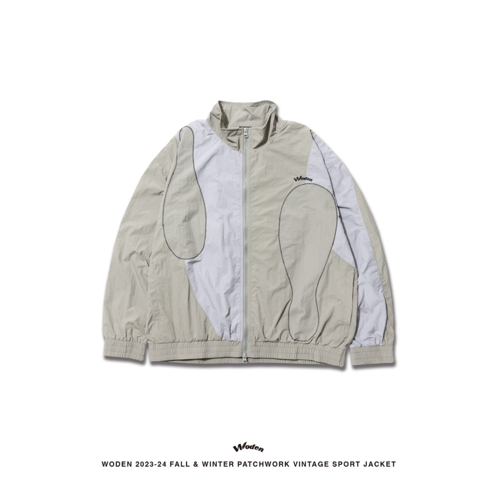 (現貨) WODEN 2023-24 Autumn & Winter Patchwork Vintage Jacket