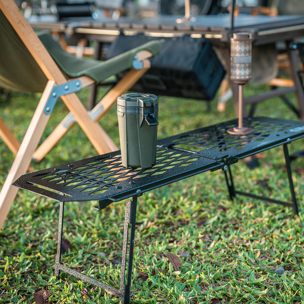 【CampingBar】日本Nature Tones 折疊長型邊桌 小邊桌