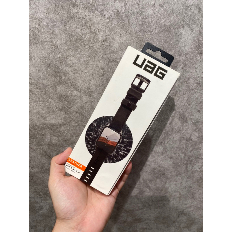 【正版公司貨｜特價】 UAG Apple Watch  皮革錶帶44/42通用