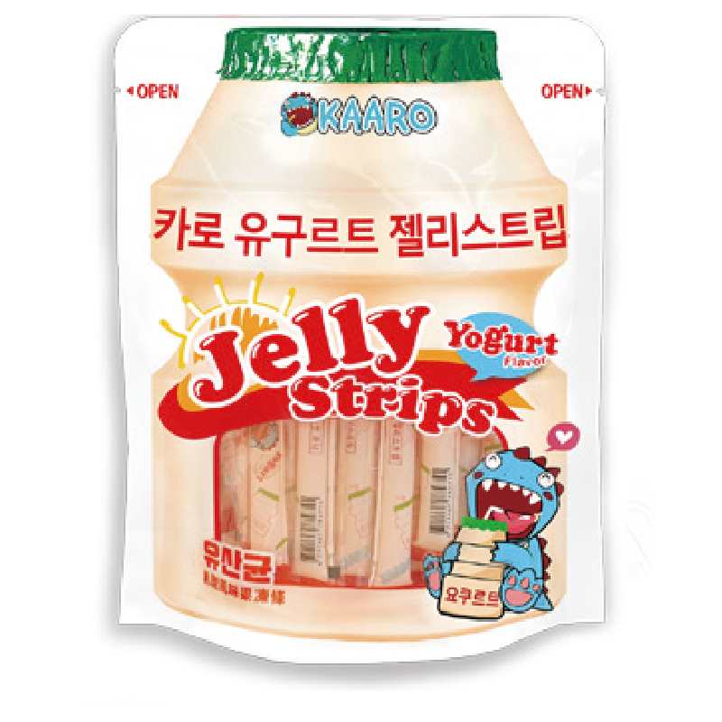 好吃好喝§  KAARO 恐龍乳酸果凍條 果凍  600g 袋 乳酸