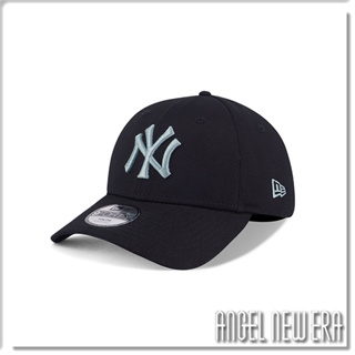 【ANGEL NEW ERA】NEW ERA MLB NY 紐約 洋基 大童帽 黑色 水藍字 9FORTY 成長型 老帽