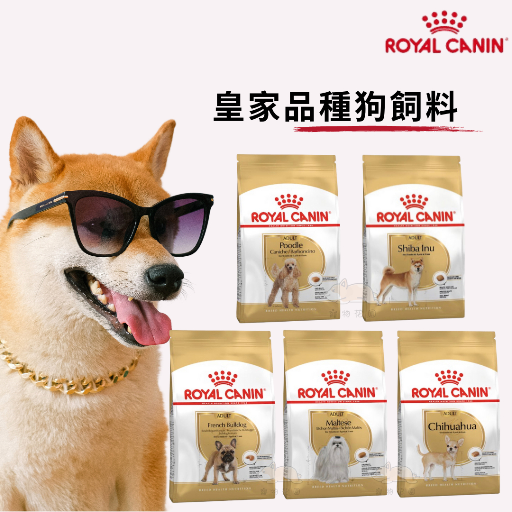 【寵物花園】ROYAL CANIN 法國皇家 品種狗飼料 小包裝 犬糧 狗糧 狗乾糧 貴賓/瑪爾/吉娃娃/柴犬/法鬥