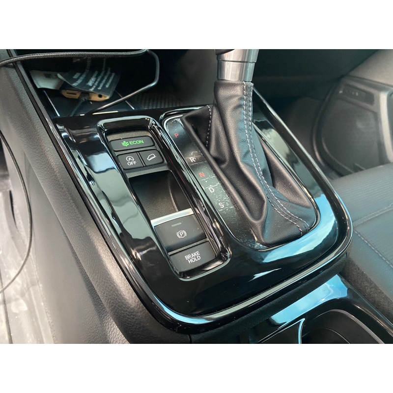 九七八汽車精品 本田 HONDA 23款 CRV6 6代 專用 ABS 亮黑 黑化 排檔框 面板 有附背膠 ！