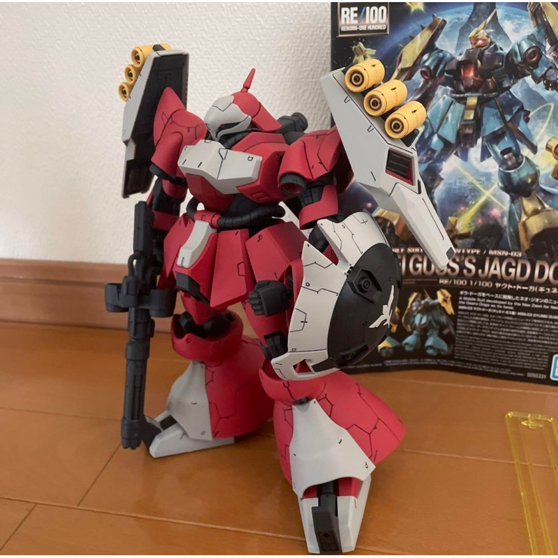 日魂 RE 1/100 魂商店限定 逆襲的夏亞 亞克托德卡 JAGD DOGA 葵絲專用機 限定版稀有模型 完成品