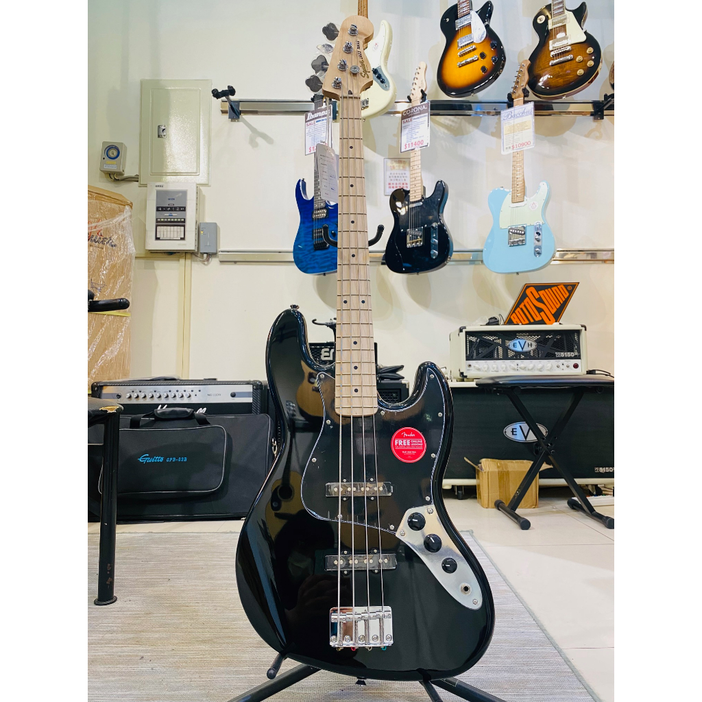 ﹝金鈺樂器﹞Squier Affinity J BASS LRL BPG CFM-01貝斯 黑琴身 楓木指板