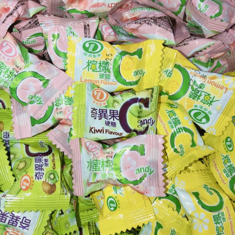 【粿女兒商行】🔥現貨 綠得 檸檬C糖 水蜜桃C糖 奇異果C糖 維生素C 硬糖 糖果