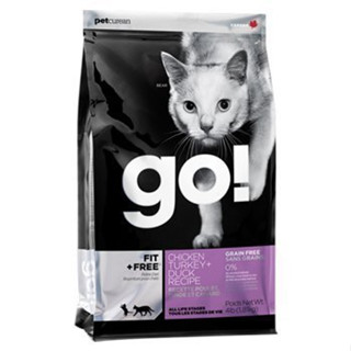 Go! 高含肉量無穀系列 四種肉無穀貓糧 16LB新期限2026-4