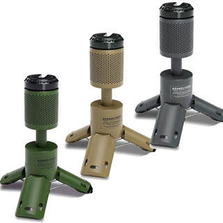 【Happy Camper】ADAMOUTDOOR 萬用伸縮野營燈 露營燈 磁吸工作燈 手電筒 黑色 軍綠色 沙漠色