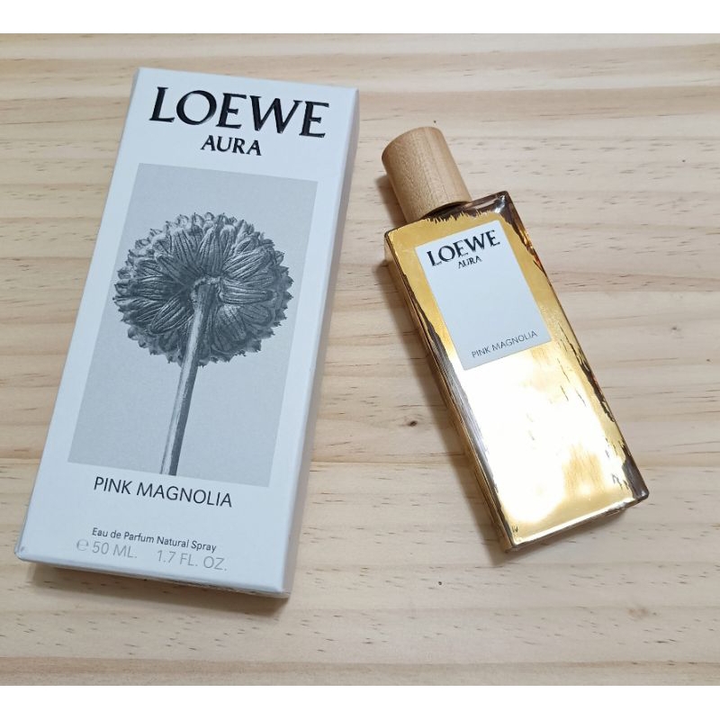 正品 LOEWE  AURA PINK MAGNOLIA 淡香精 香水 50ml