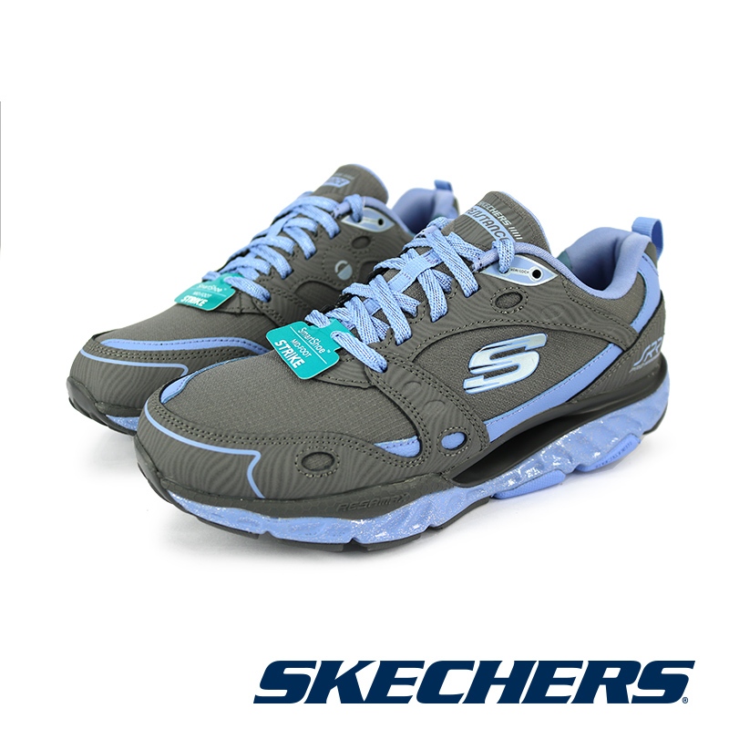 【SKECHERS】女  慢跑系列 SRR PRO RESISTANCE  - 896066 - 灰紫CCLV