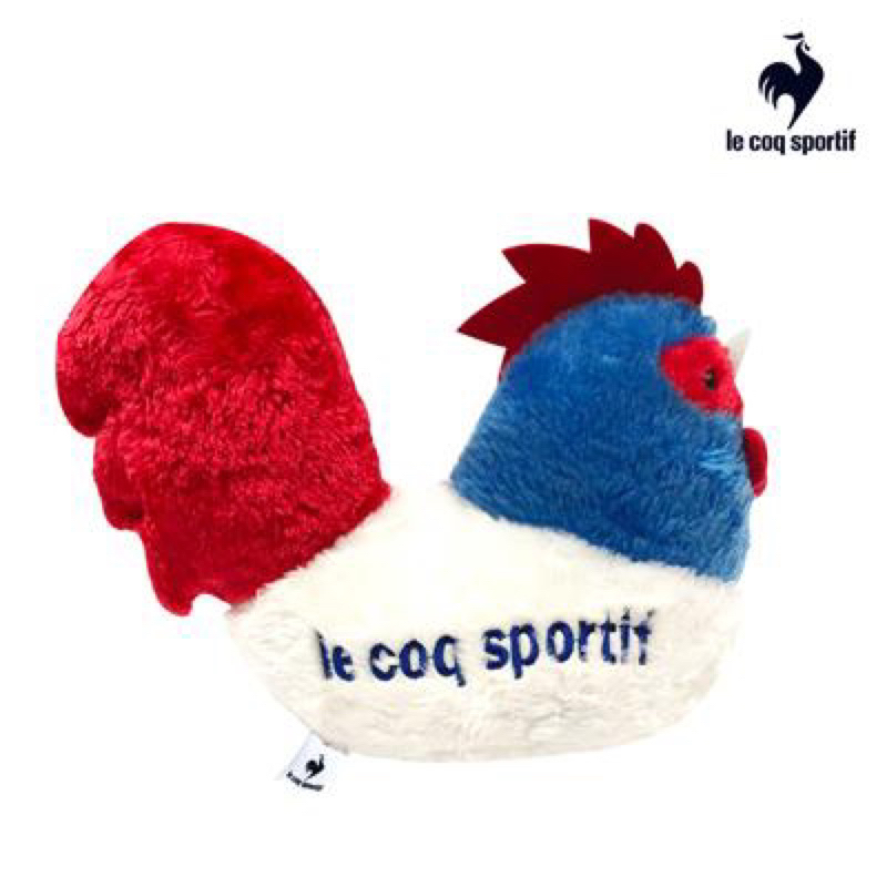 全新 免運 原廠公司 限量 專櫃 真品 正品 le coq sportif 法國 大公雞擺飾 玩偶 娃娃 公雞牌 抱枕