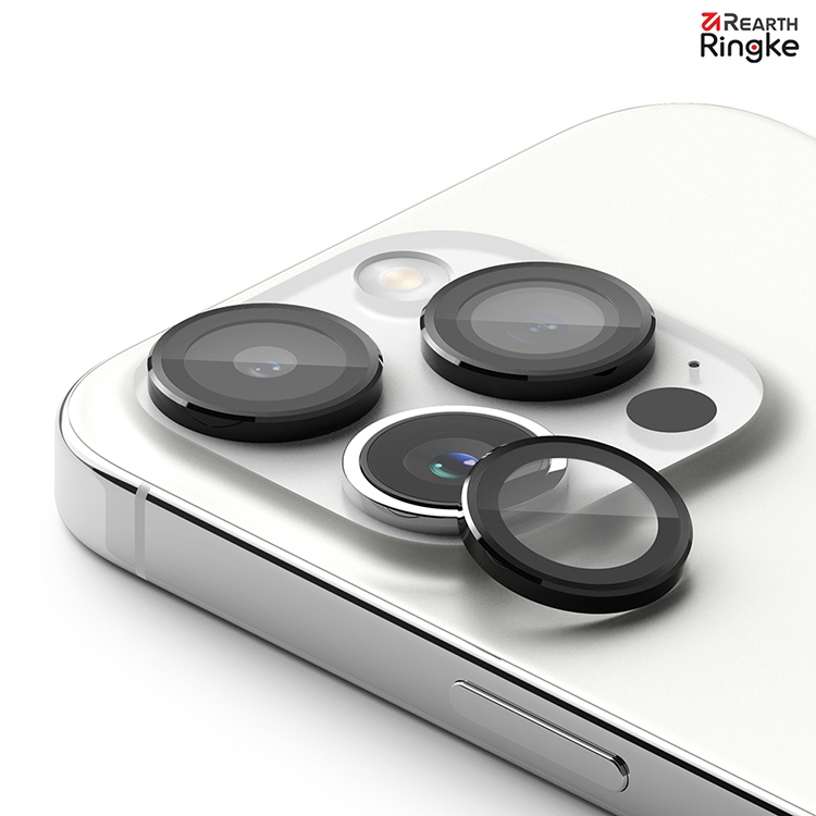 iPhone 15 Pro Max Plus 韓國 Ringke Camera Glass 鋼化玻璃鏡頭保護鋁框 免運