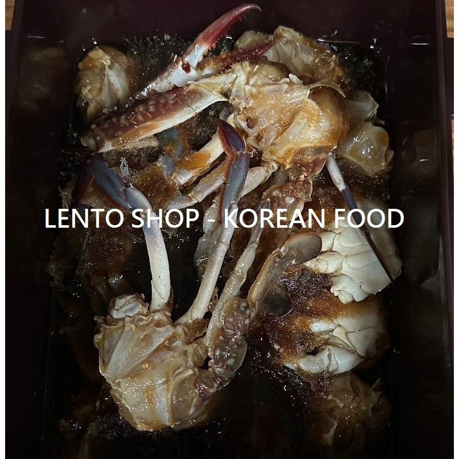 LENTO SHOP -  韓國進口 醃漬醬油螃蟹 醬油蟹 醬蟹 게장 1公斤/2公斤/ 5公斤 冷凍宅配