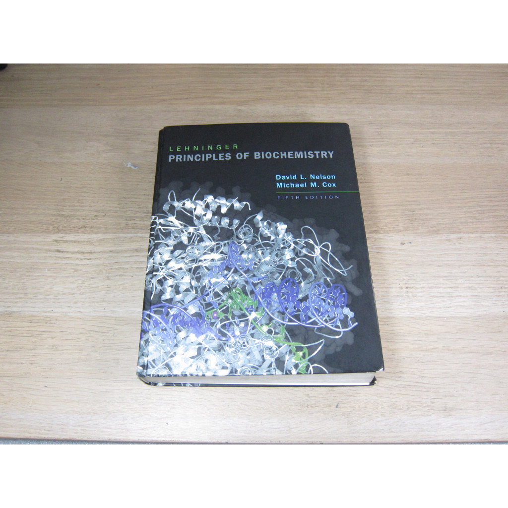 Lehninger Principles of Biochemistry 生物化學原理  ISBN：9781429208