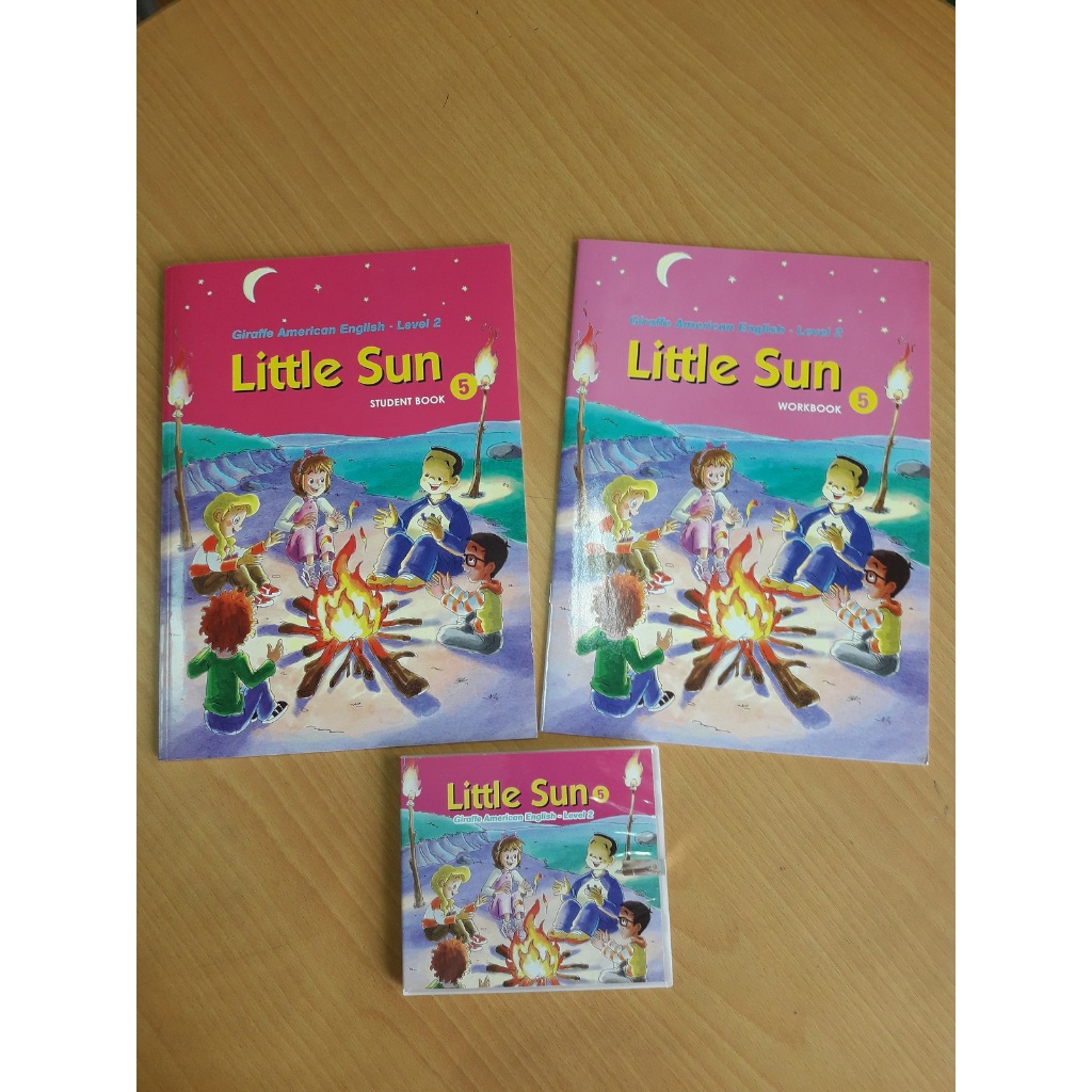 (全新)Little Sun Book 5(student book+work book+CD)