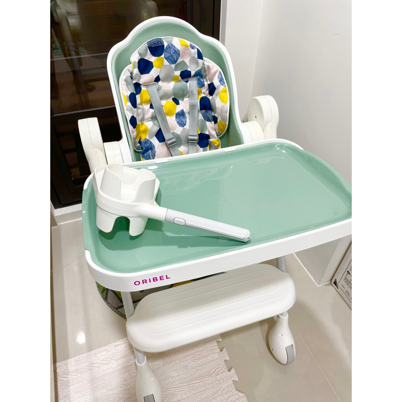 寶寶餐椅 Oribel -成長型多功能高腳餐椅 用餐椅 餐椅 - 馬卡龍綠
