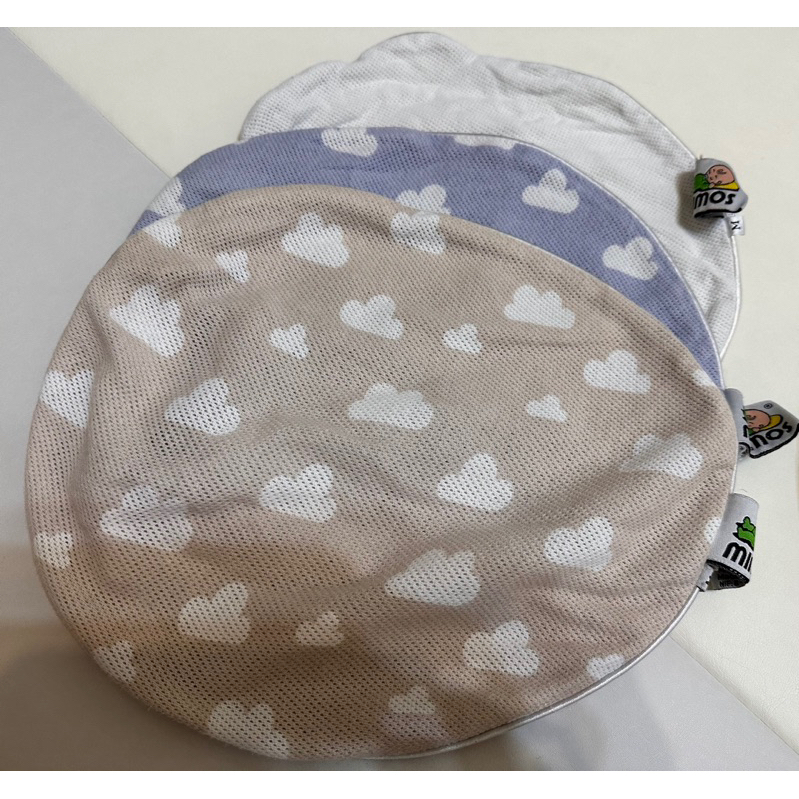 MIMOS 3D 自然頭型嬰兒枕  尺寸：M( 枕頭+3個枕套）-5-18個月適用 9成新
