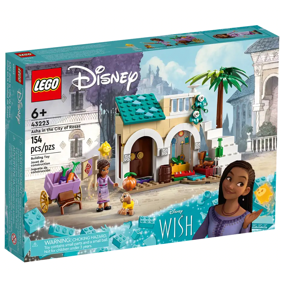 『現貨』LEGO 43223	Disney-羅薩斯城的阿莎 盒組   【蛋樂寶】