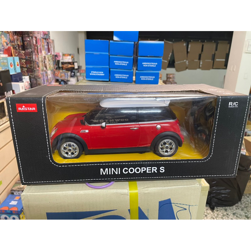 RASTAR 原廠授權 1/14 1:14 Mini Cooper S RC 遙控模型車-遙控車-跑車