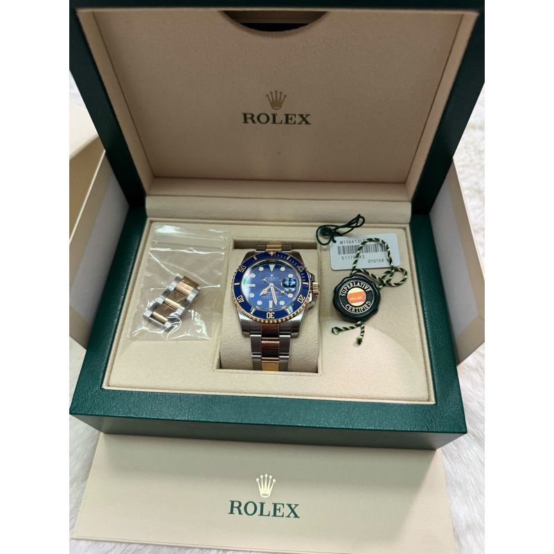 （已售）勞力士 半金水鬼 2017 盒單齊全 機械錶 Rolex