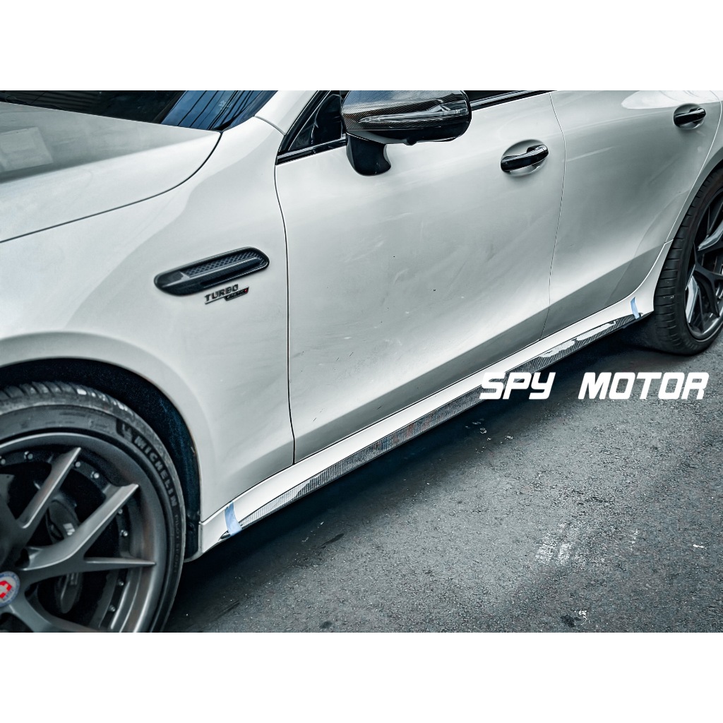 【SPY MOTOR】Benz X290 AMG GT43 53 碳纖維側裙貼片