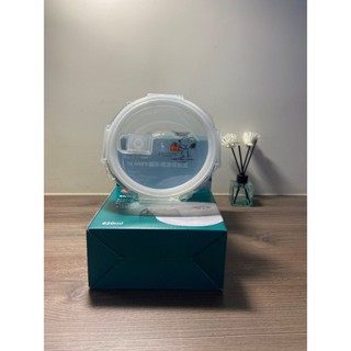 【股東會紀念品 】SNOOPY史努比 圓形微波保鮮盒 中信金股東會紀念品 環保餐具 620ML 玻璃保鮮盒 便當盒