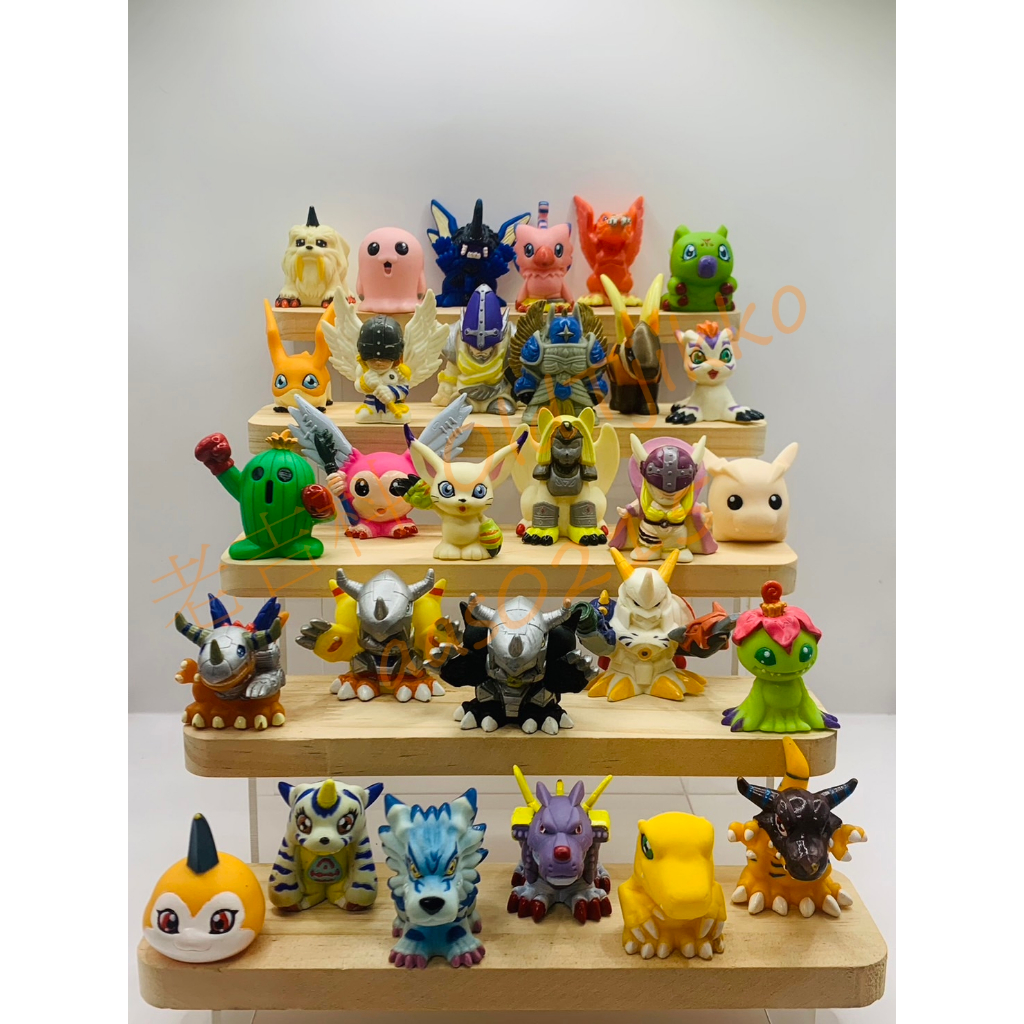 老吉科🌲 日本 BANDAI 正版 萬代 數碼寶貝 第一部 指偶 絕版 滾球獸 戰鬥暴龍獸 亞古獸 巴達獸 公仔