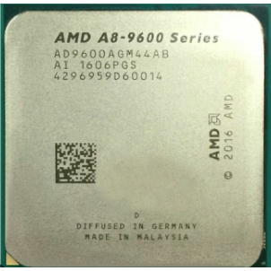 AMD A8-9600 Description: RADEON R7, 10 COMPUTE CORES 4C+6G