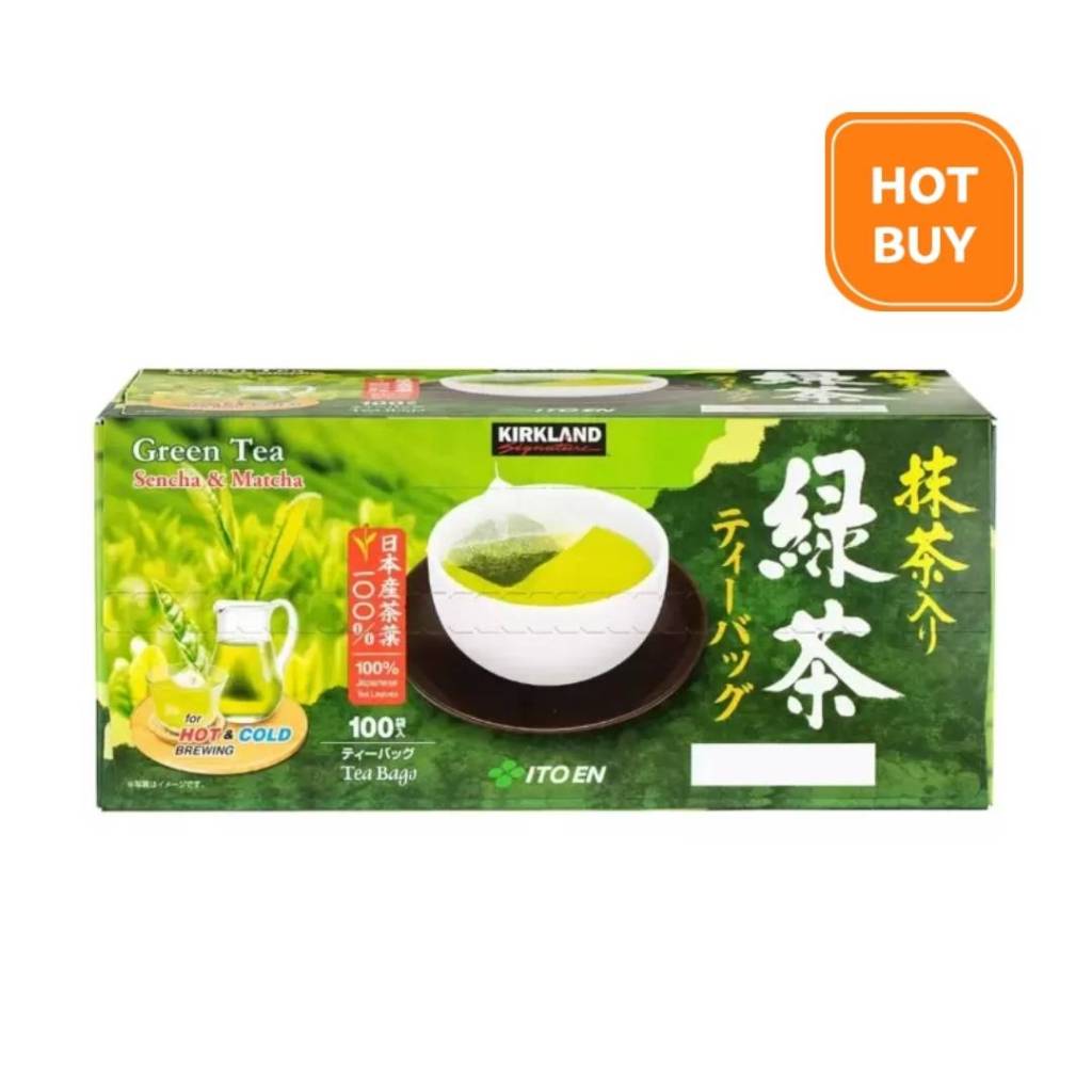 好市多代購 Kirkland科克蘭 日本綠茶包 1.5公克 X 100入