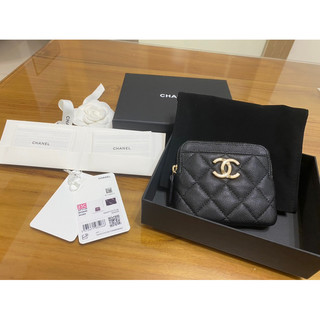 已售出，純欣賞-Chanel 23c 賽車內裡吐司零錢包