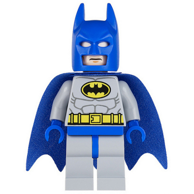 LEGO 樂高  batman 蝙蝠侠 sh111 淺藍色披風 含飛鏢 10672