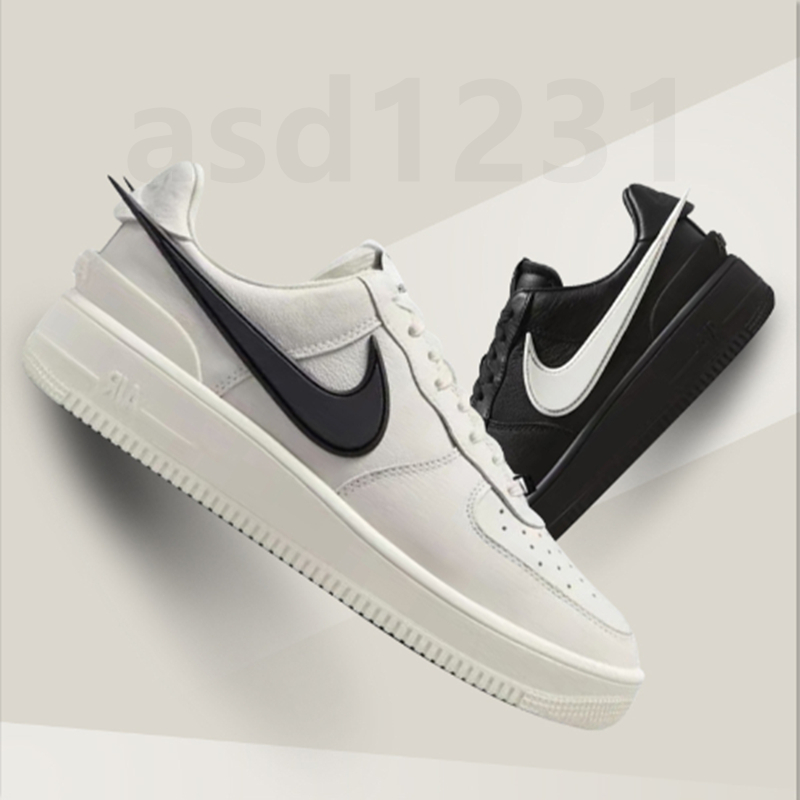 AMBUSH x Nike Air Force 1 Low 男鞋 女鞋 耐吉 黑色 白色 DV3464-001/002