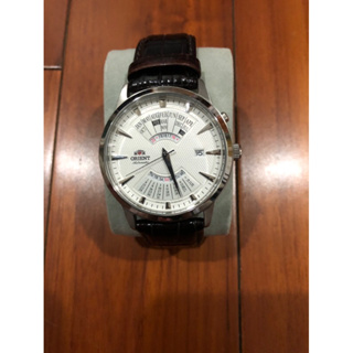(代售) Orient 東方 萬年曆機械腕錶 B8E0396 (無盒)