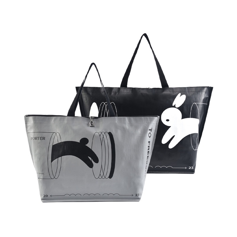 全新 porter 兔年福袋外袋 購物袋 純賣外袋 不含鎖頭 灰色款