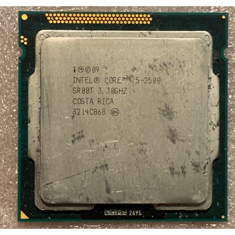 Intel Core i5-2500 3.3G / 6M 4C4T 四核 1155 處理器