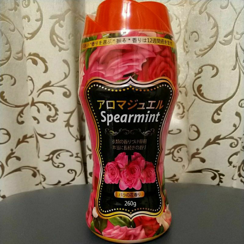 日本 Spearmint 洗衣芳香豆 香香豆  (紅玫瑰)260g 全新未拆封 史上最低價
