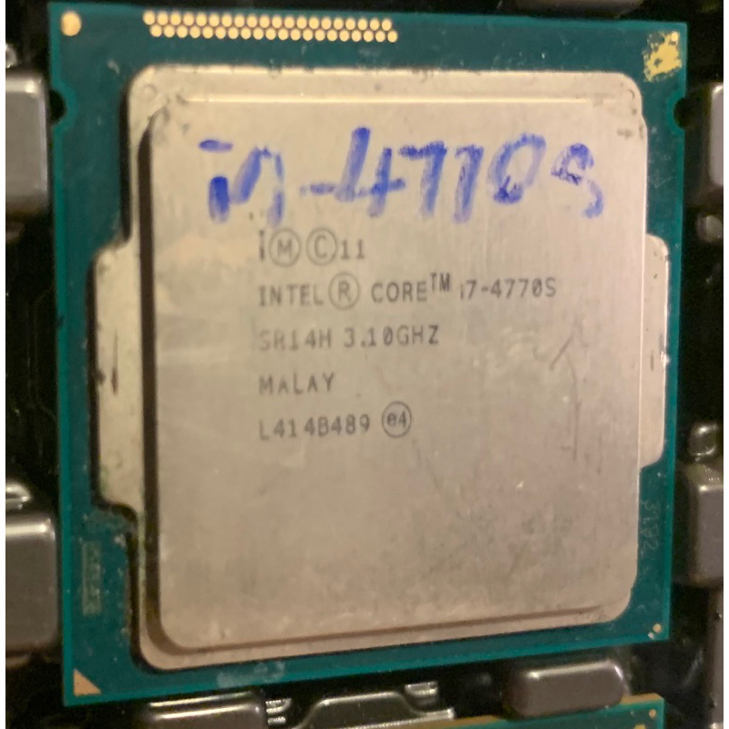 Intel CORE i7 4770 3.40GHZ 4個-