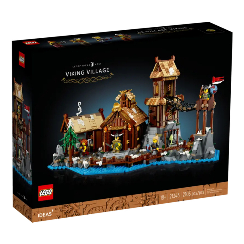 BRICK PAPA / LEGO 21343 Viking Village