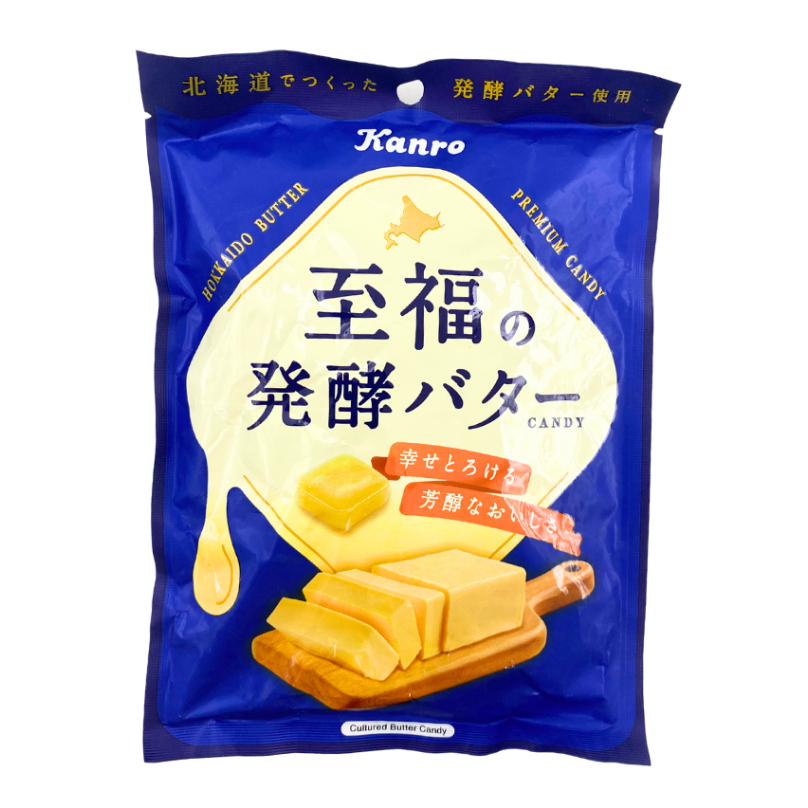 日本 Kanro 甘樂 卡羅 至福 發酵奶油 發酵牛奶 風味糖 66g