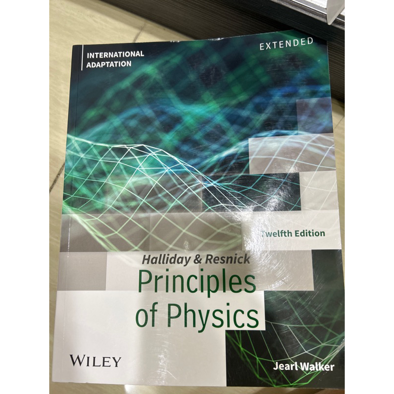 Halliday Principles of Physics 12E（可議價）