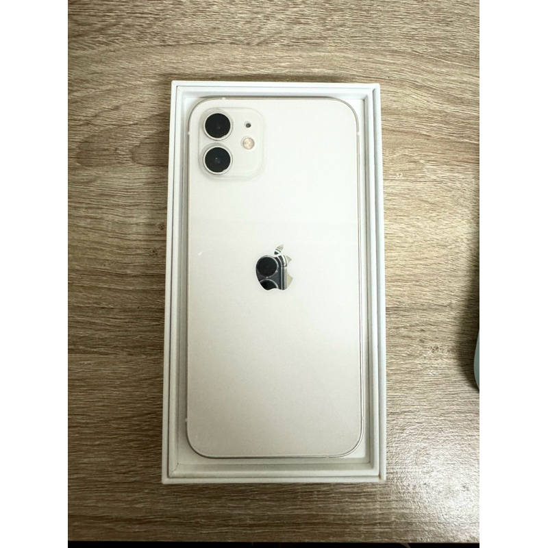IPhone12 白色 128G 二手 含外盒、原廠線（暫售）
