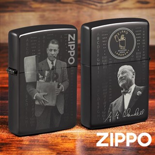 ZIPPO 2023年創辦人紀念款－紀念留影防風打火機 美國設計 官方正版 刻字 客製化 終身保固 48702