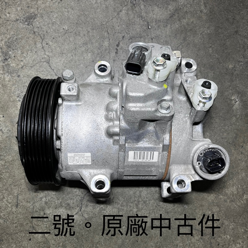 WISH ALTIS 冷氣 冷氣壓縮機 壓縮機 空調壓縮機 電控閥 控制閥 (正廠中古件)