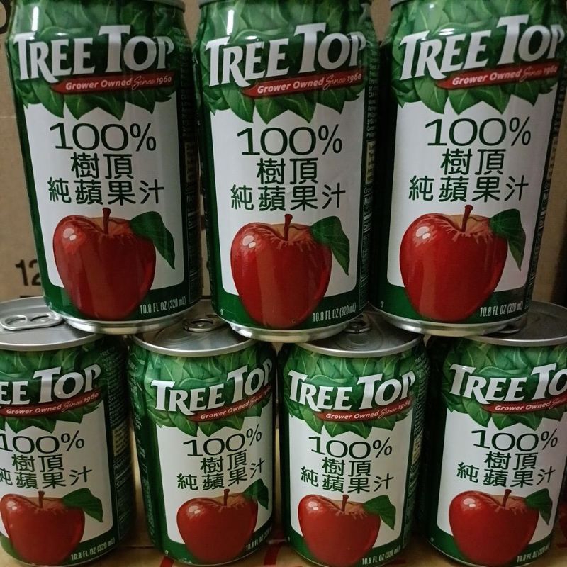 Tree Top 樹頂 100% 純蘋果汁 320ml(2025.08.11)