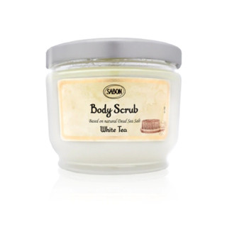原廠中文標 SABON 白茶身體磨砂膏 320g